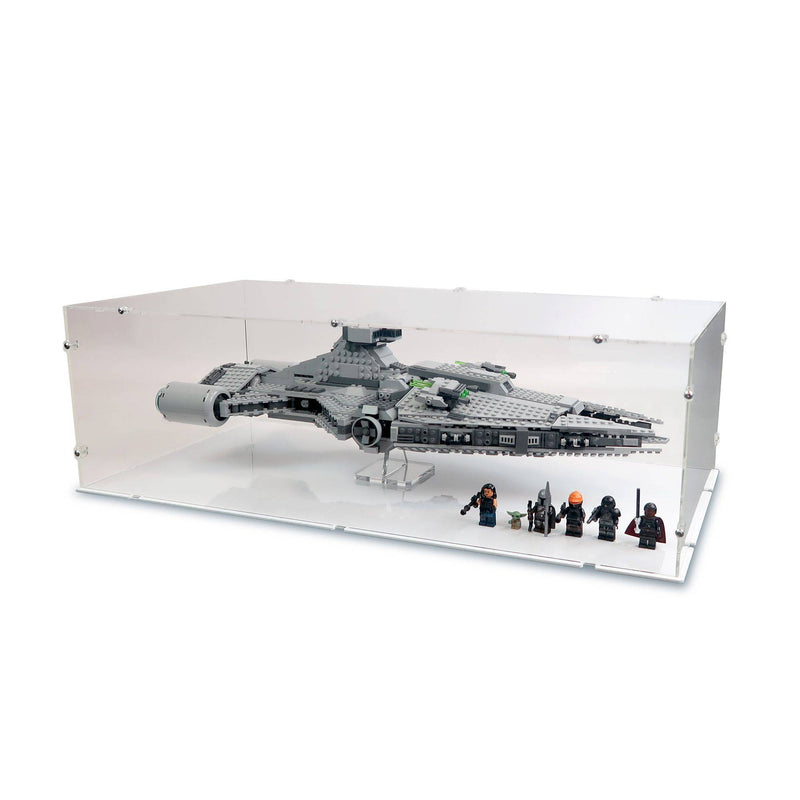 Imperial Light Cruiser Display Case & Stand for LEGO 75315