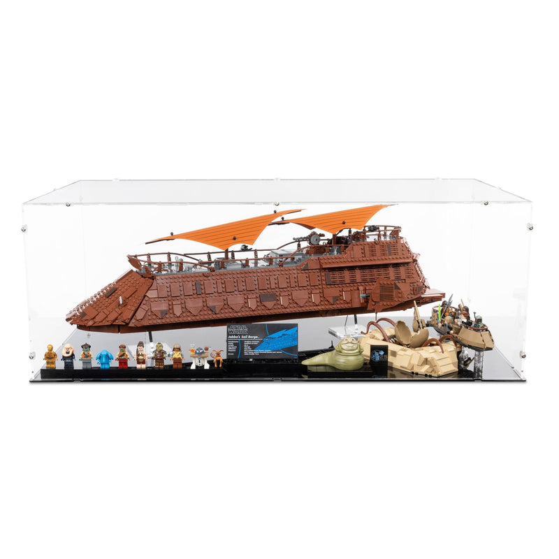 UCS Jabba's Sail Barge XL Display Case for LEGO 75397/75396