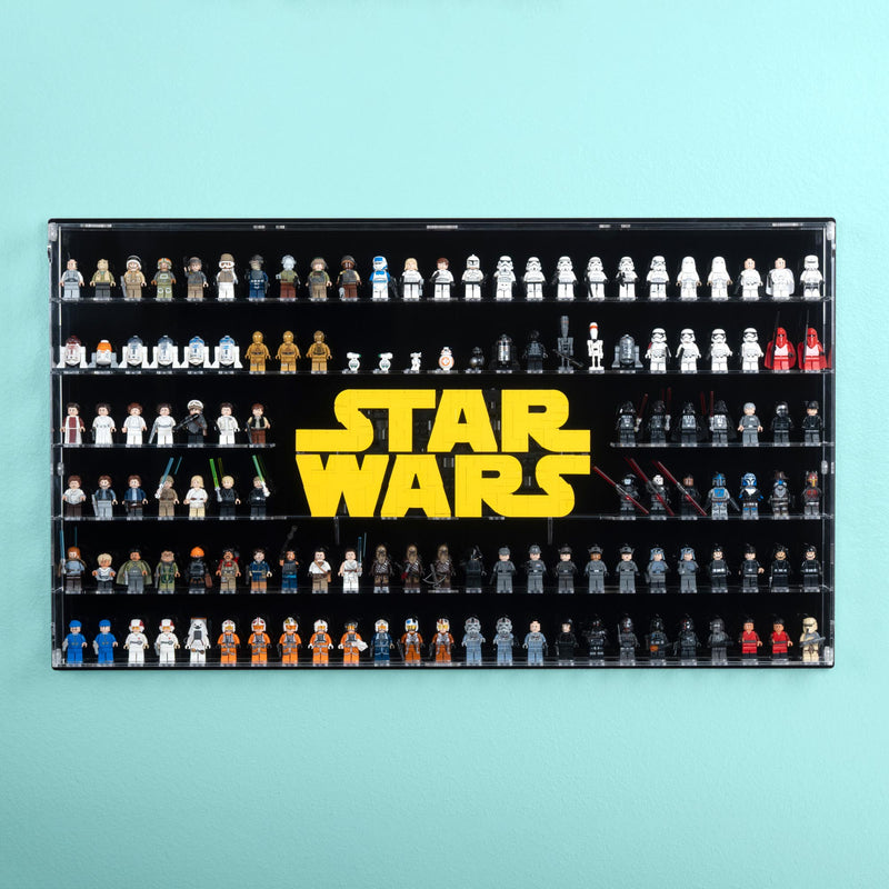 Star Wars LEGO Minifigures Wall Display Case