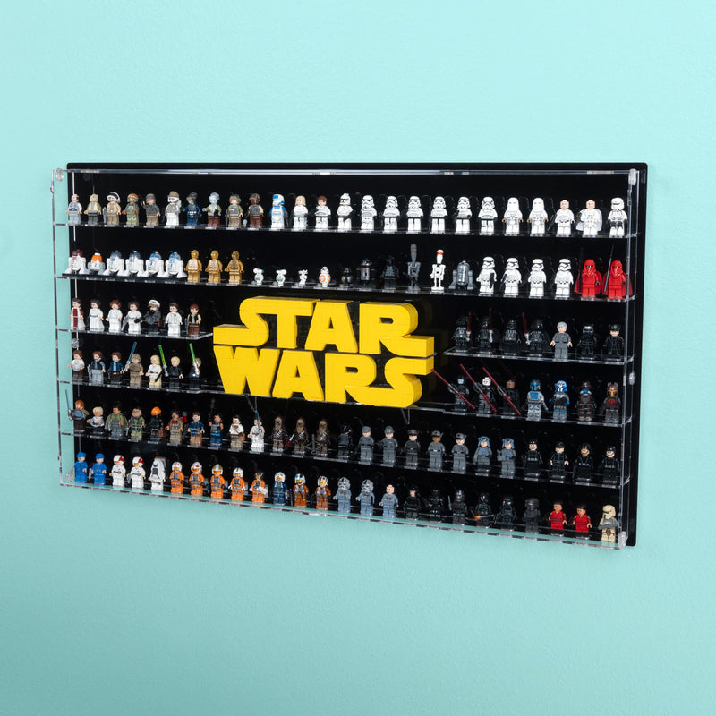 Star Wars LEGO Minifigures Wall Display Case