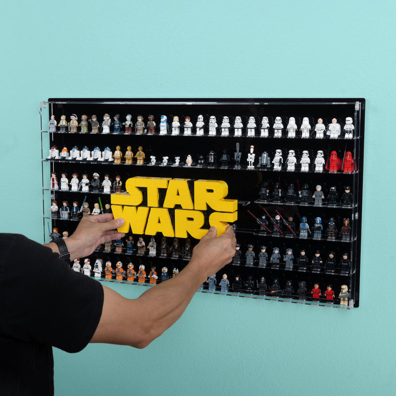 Star Wars LEGO Minifigures Wall Display Case