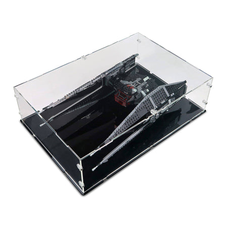 Acrylic Display Case for LEGO Kylo Ren Tie Fighter | iDisplayit