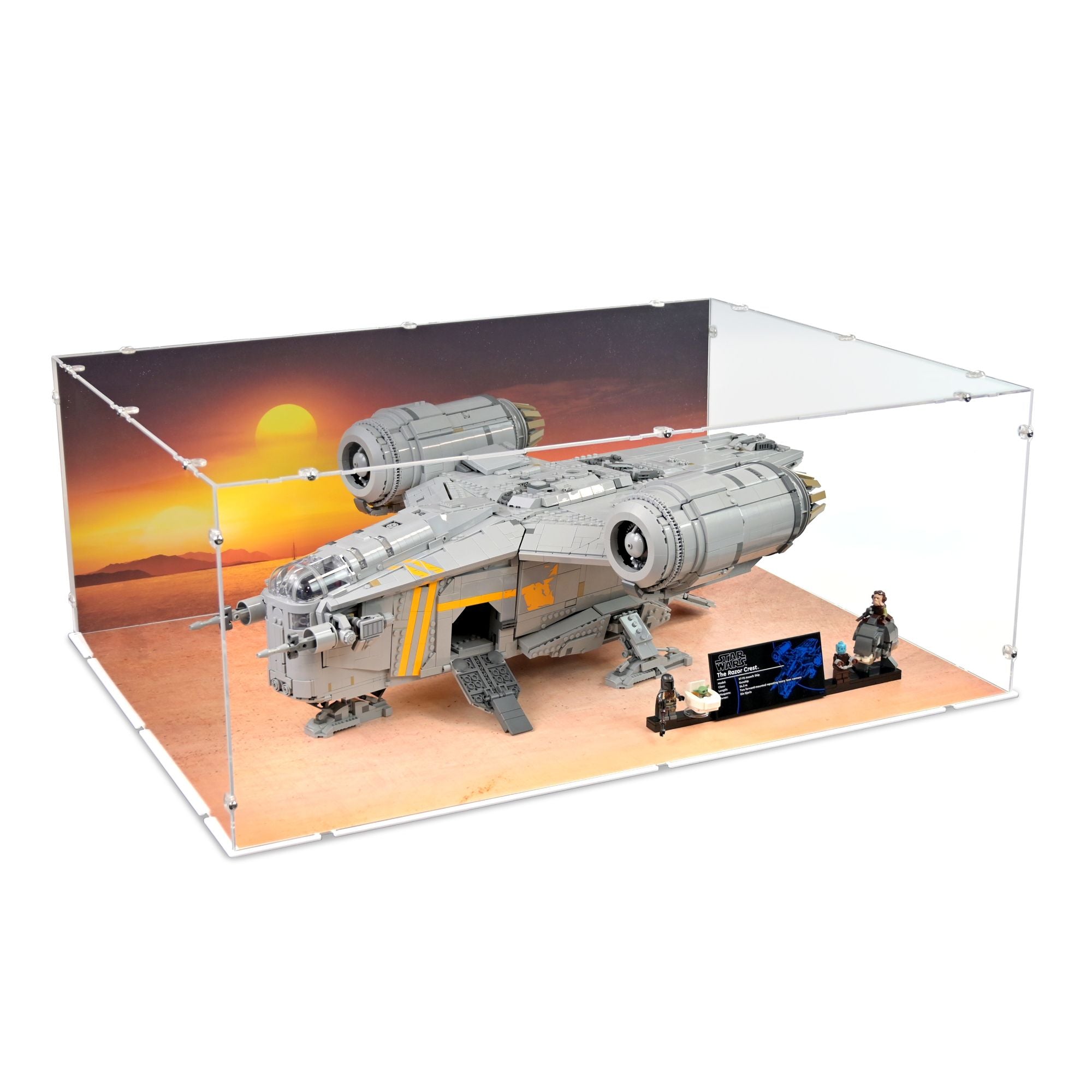 Acrylic Display Case for LEGO UCS Razor Crest | iDisplayit USA ...