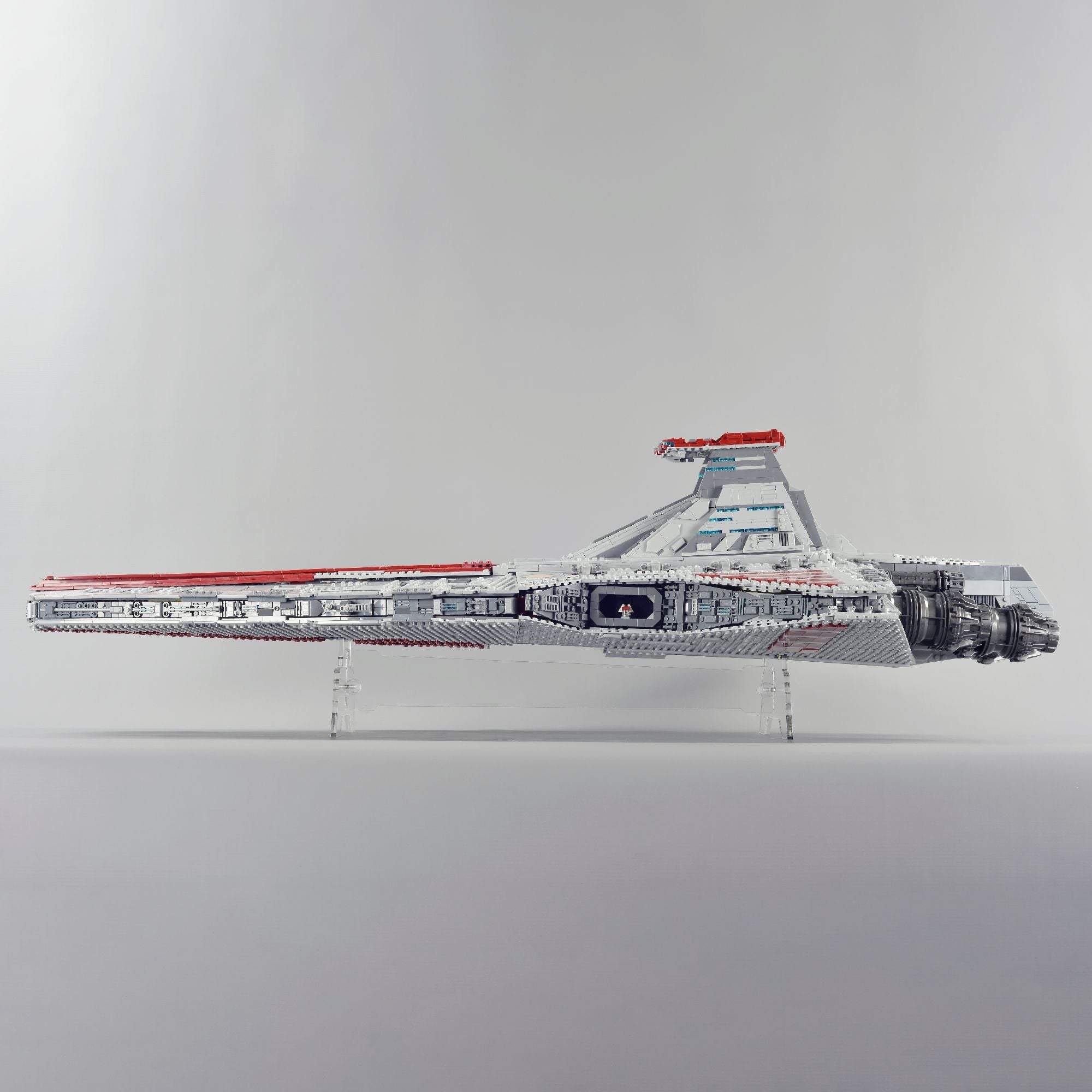 Flat Display Stand for LEGO Venator Attack Cruiser | iDisplayit