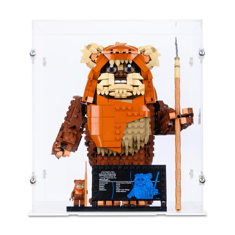 Wicket the Ewok Display Case for LEGO 75430