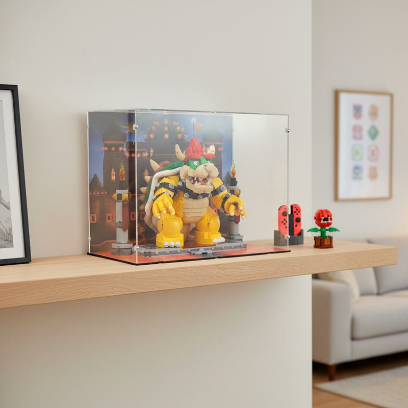 The Mighty Bowser Display Case for LEGO 71411