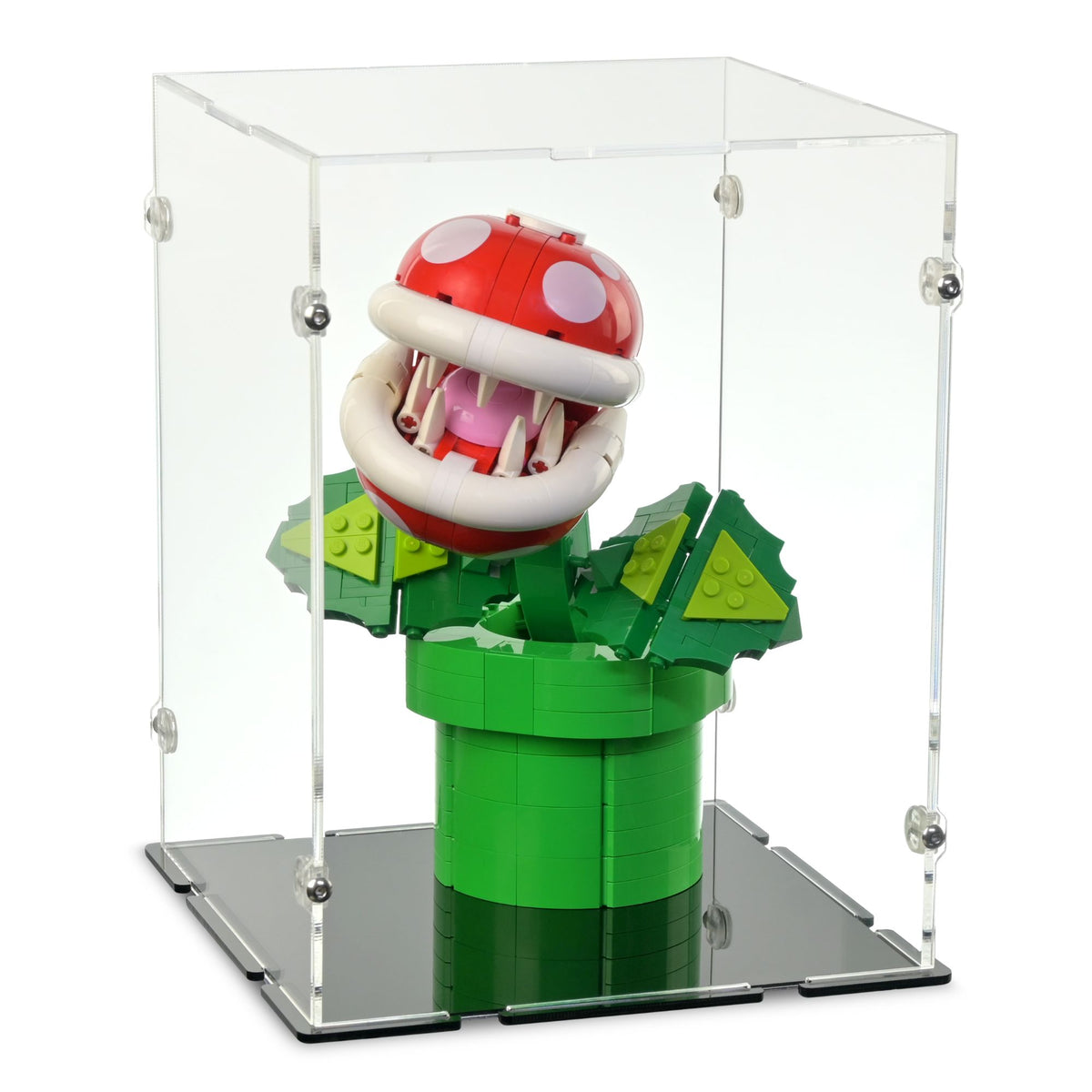 Acrylic Display Case for LEGO Super Mario Piranha Plant