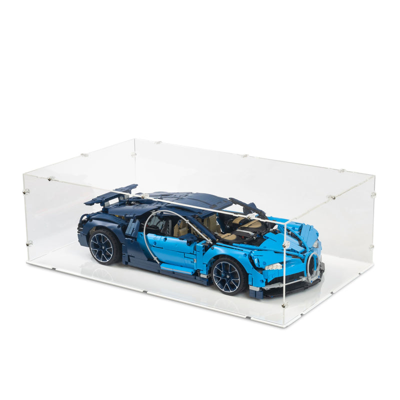 Bugatti Chiron Display Case for LEGO 42083