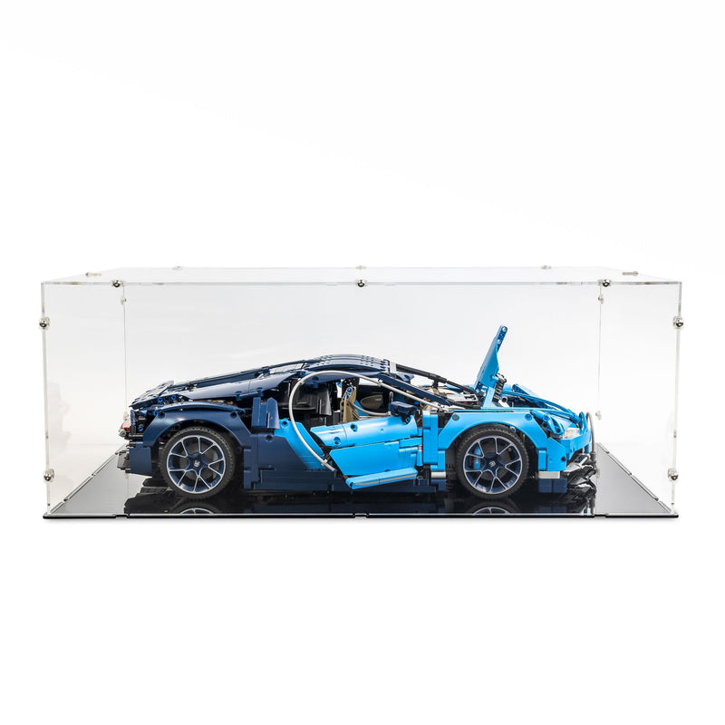Bugatti Chiron XL Display Case for LEGO 42083