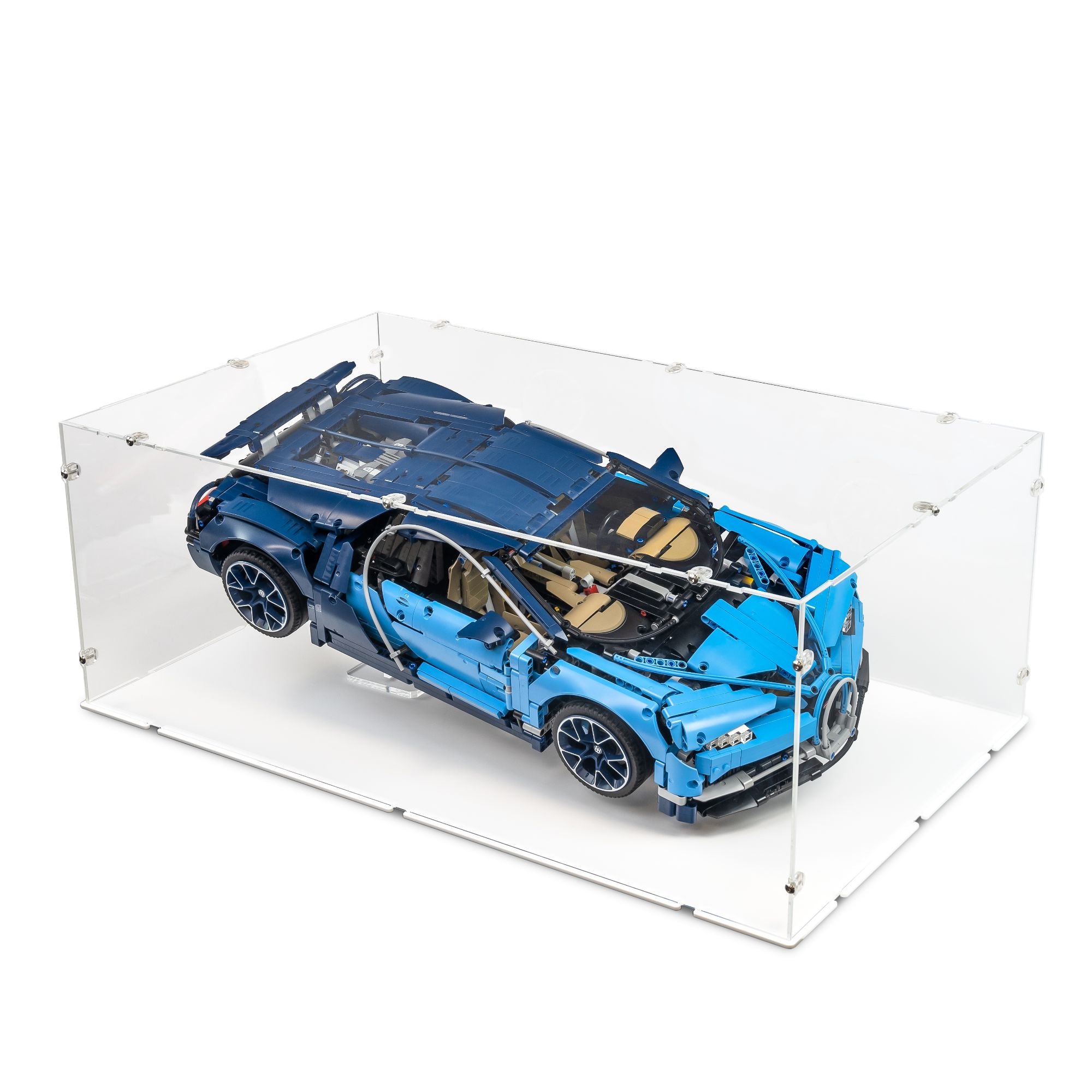 XL Acrylic Display Case for LEGO Bugatti Chiron | iDisplayit US