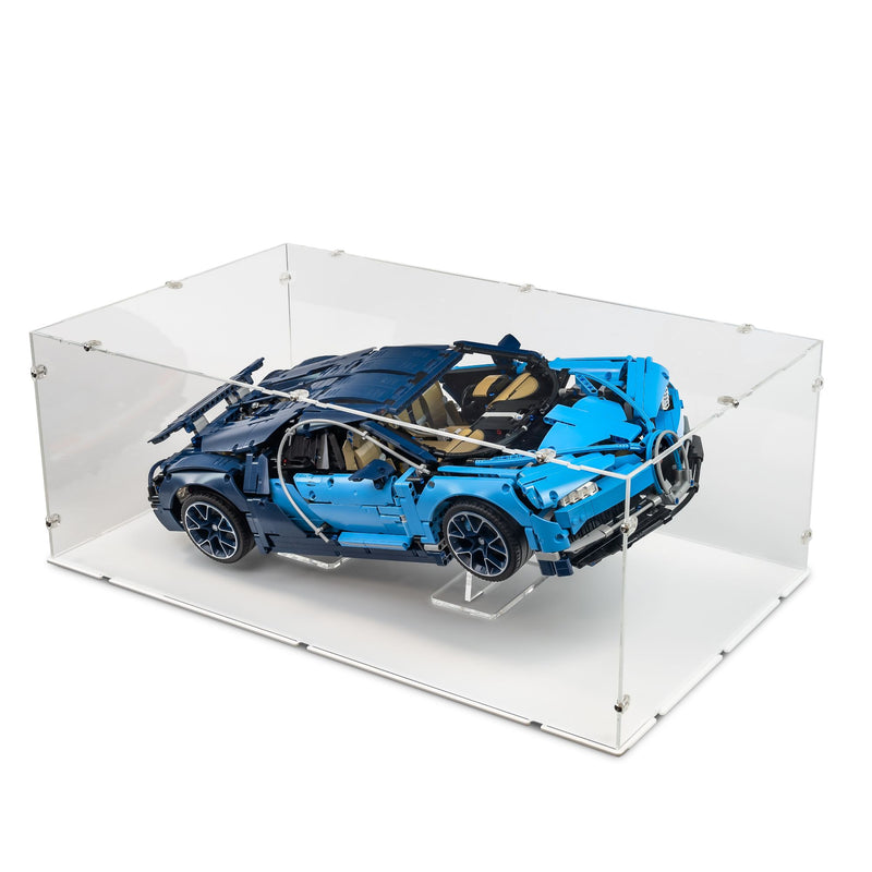 Bugatti Chiron XL Display Case for LEGO 42083