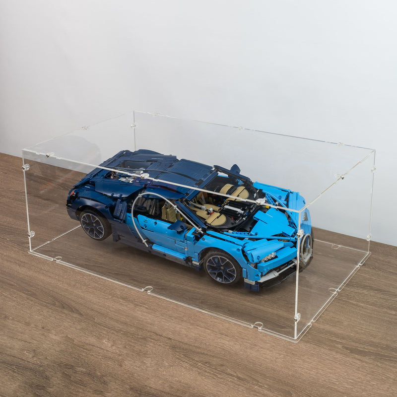 Bugatti Chiron XL Display Case for LEGO 42083