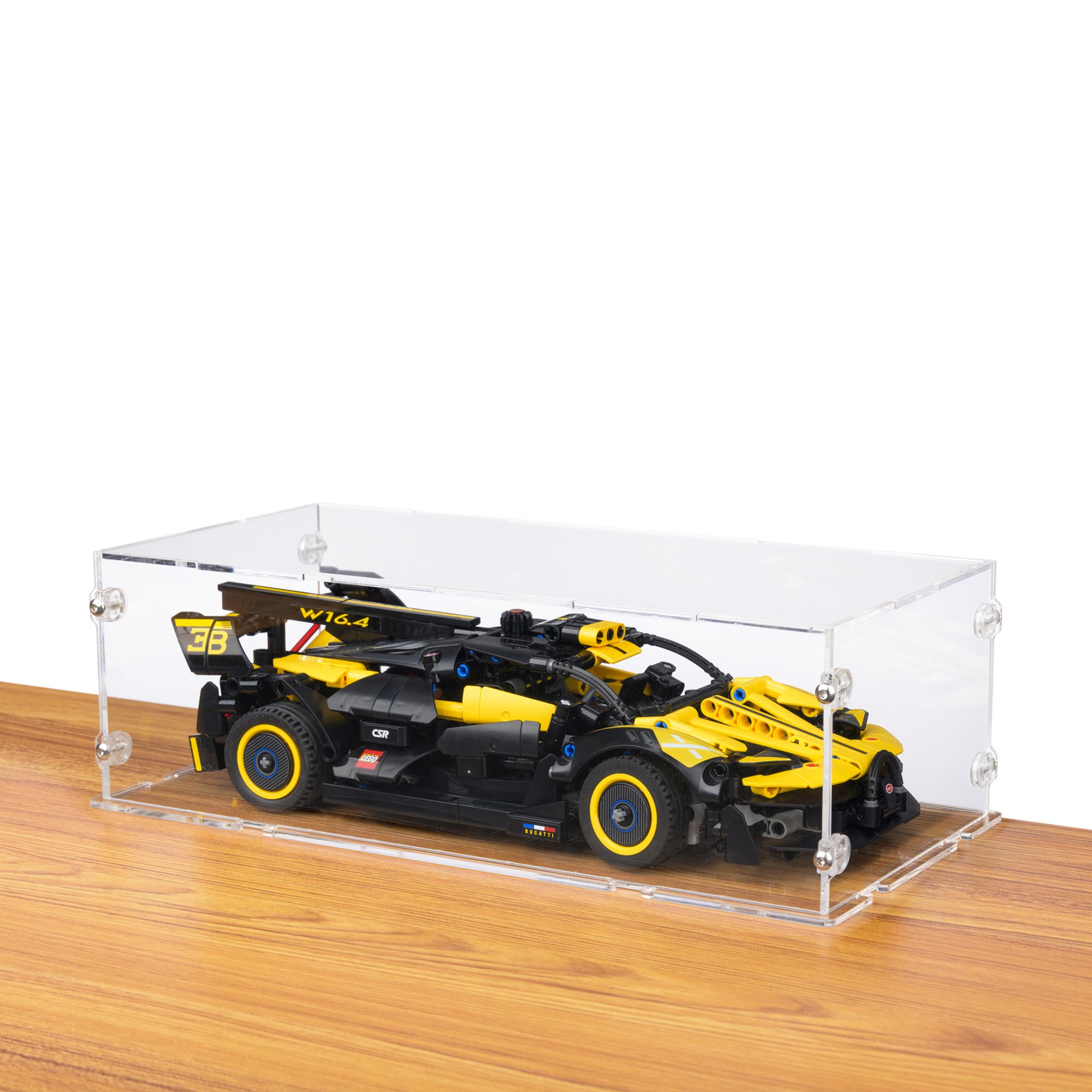 Acrylic Display Case for LEGO Bugatti Bolide | iDisplayit USA