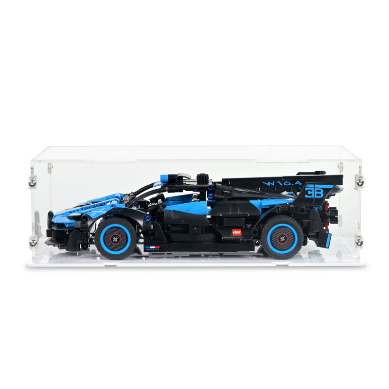 Bugatti Bolide Agile Blue Display Case for LEGO 42162
