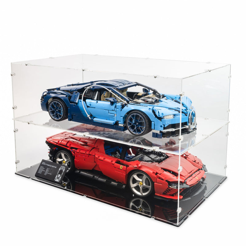 Bugatti Chiron Display Case for LEGO 42083