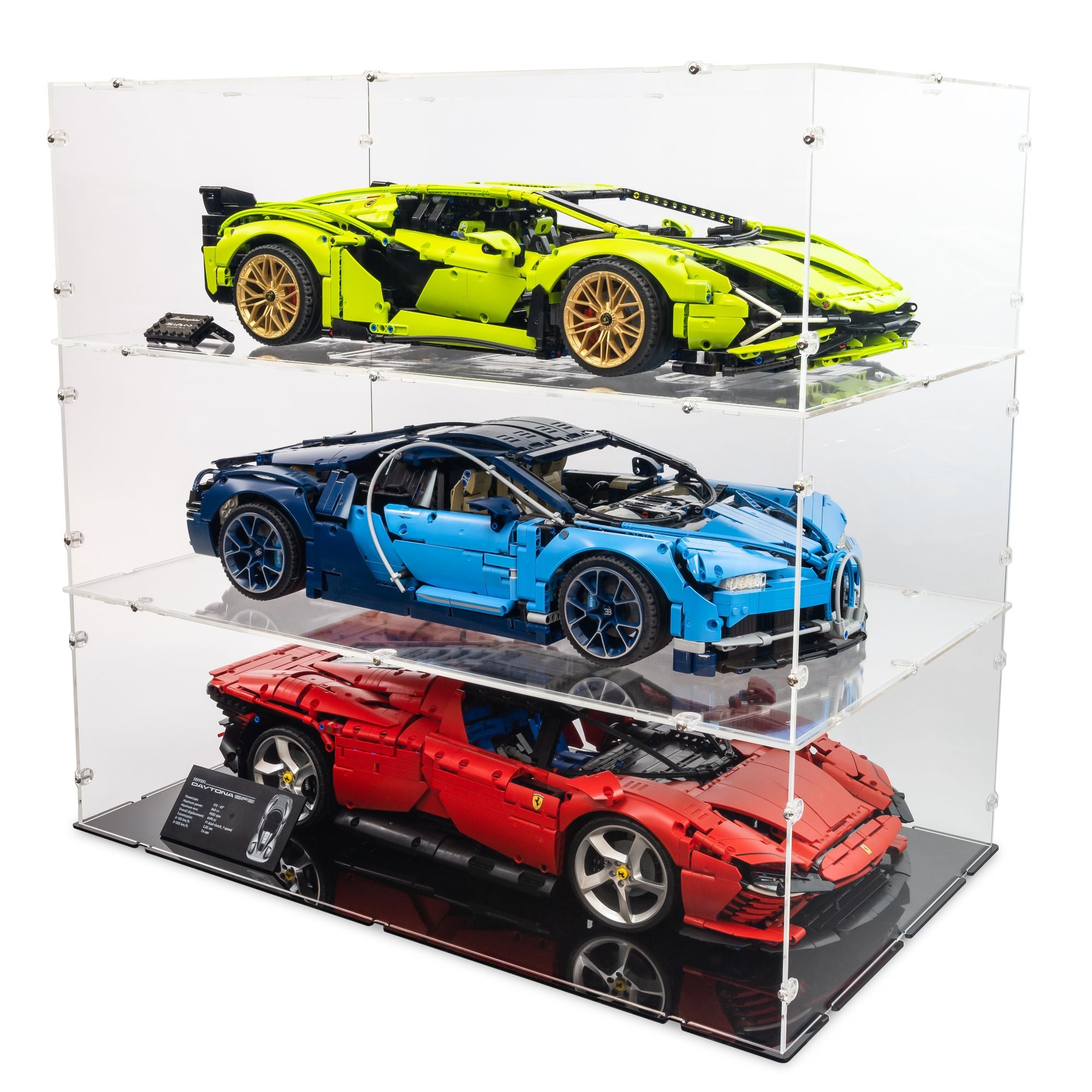 Acrylic Display Case for LEGO Technic Lamborghini | iDisplayit USA
