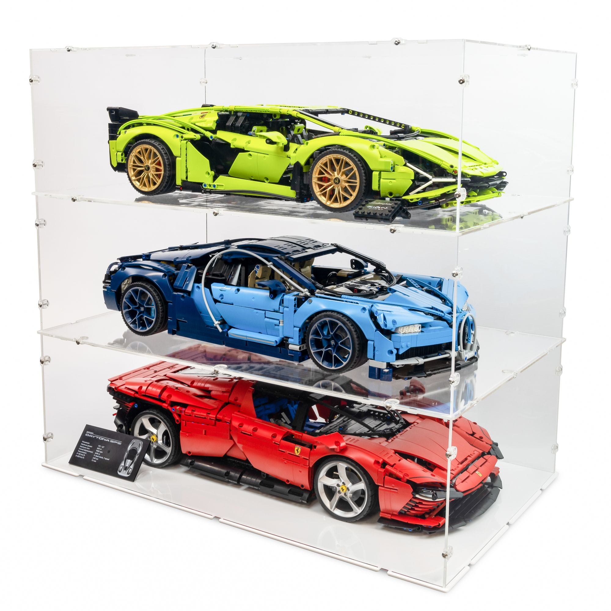 Acrylic Display Case for LEGO Technic Lamborghini | iDisplayit USA