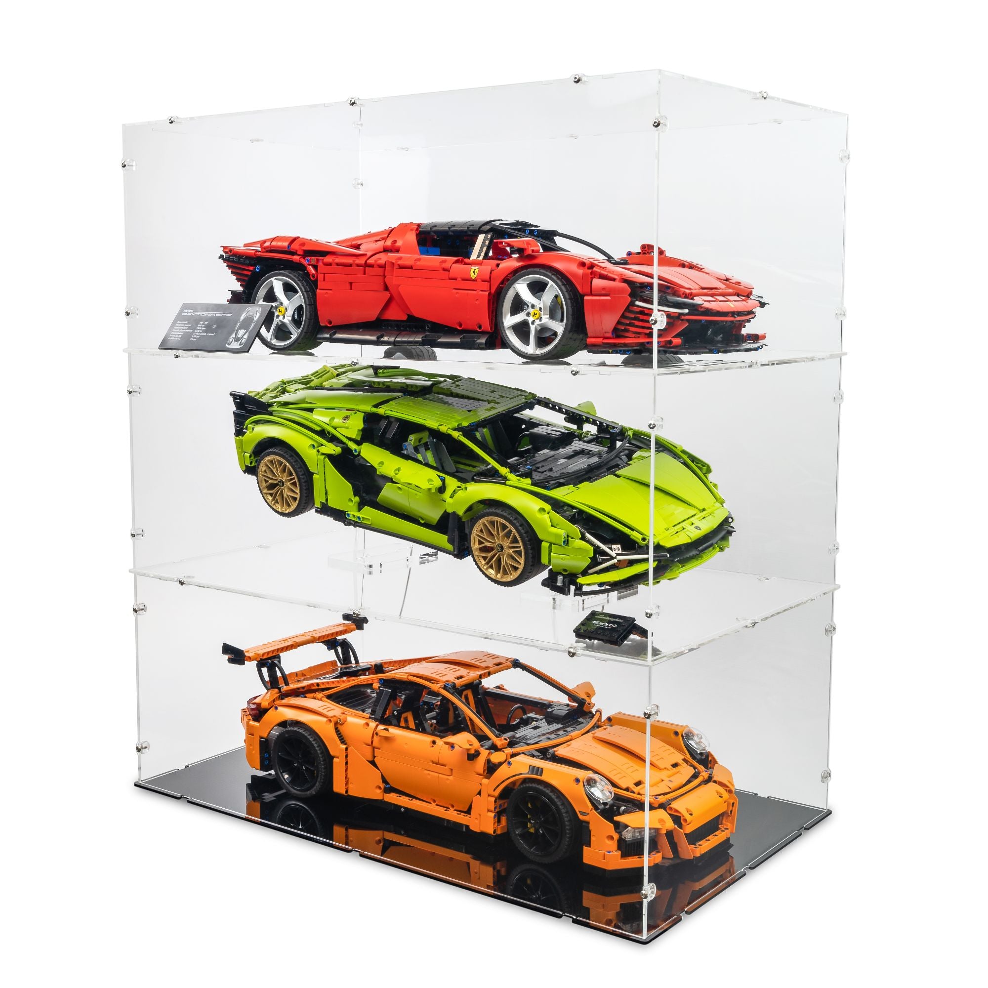 XL Acrylic Display Case for LEGO Lamborghini | iDisplayit USA