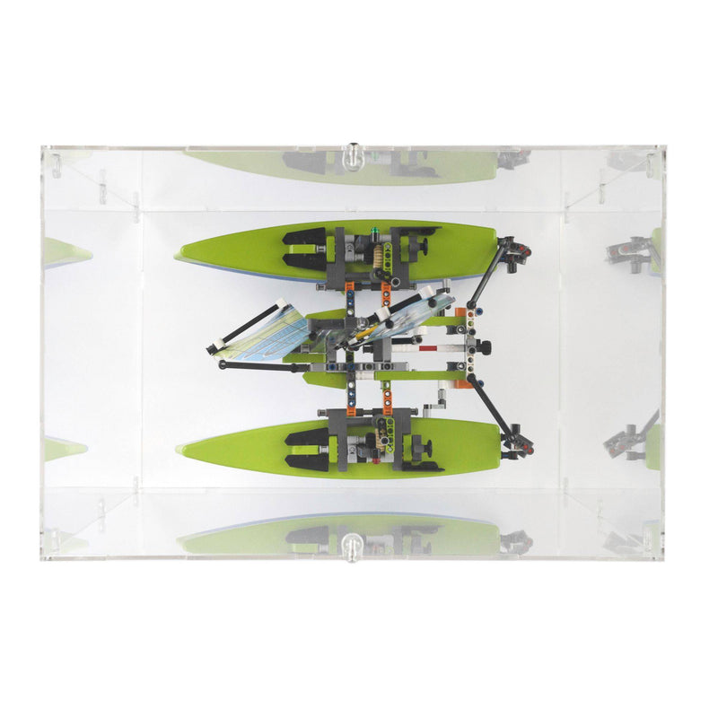 Catamaran Display Case for LEGO 42105