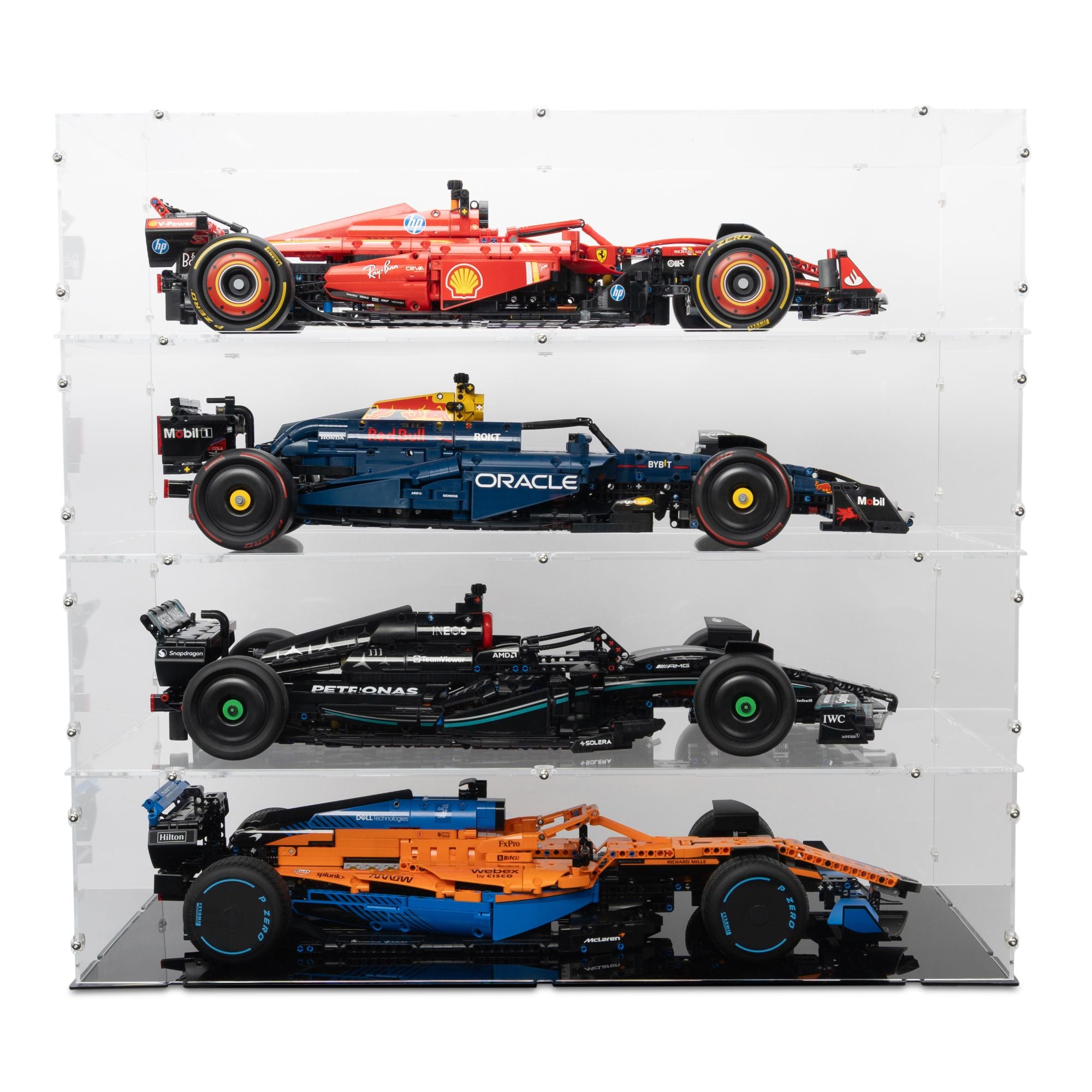 Acrylic Display Case for LEGO Ferrari SF-24 F1 Car | iDisplayit