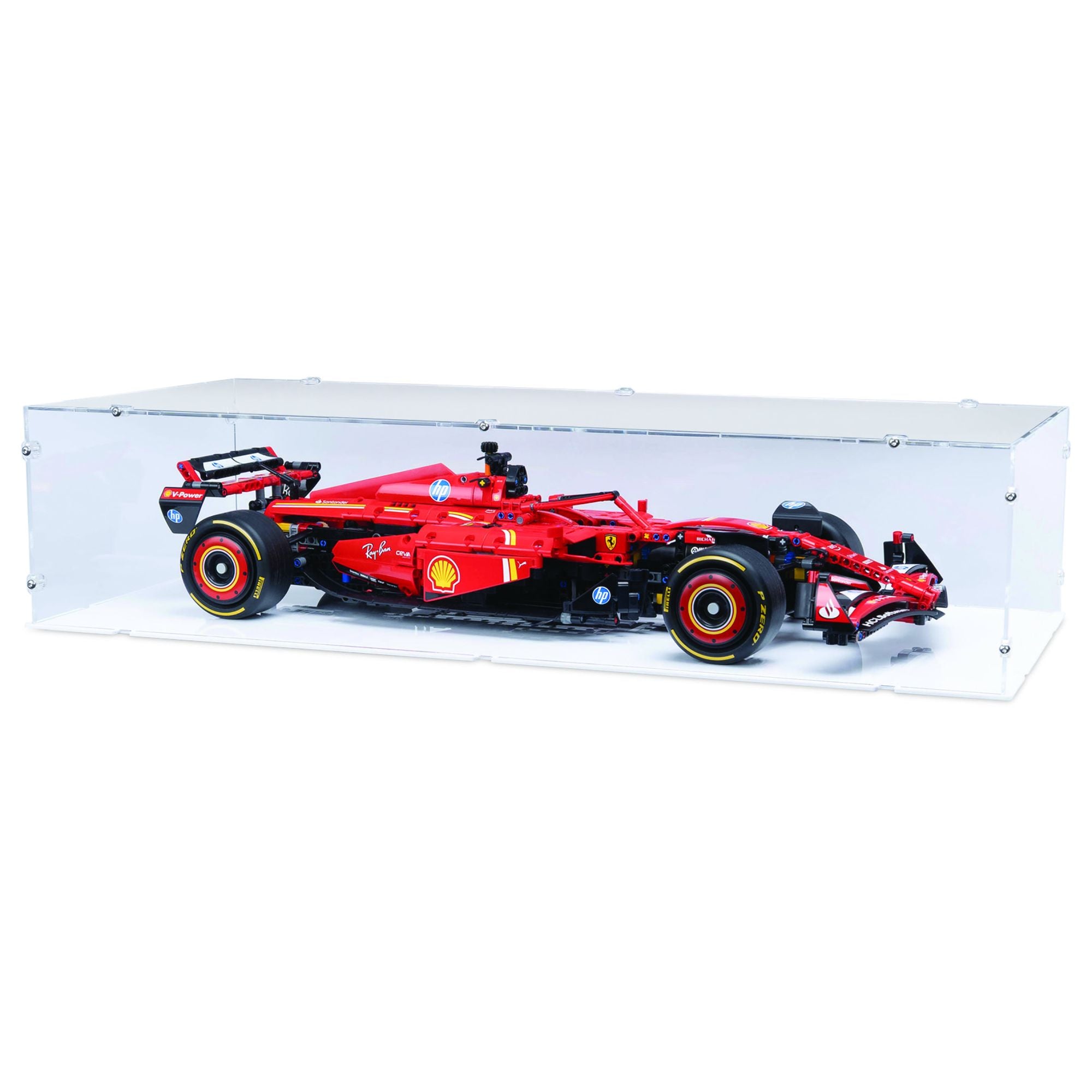 Acrylic Display Case for LEGO Ferrari SF-24 F1 Car | iDisplayit