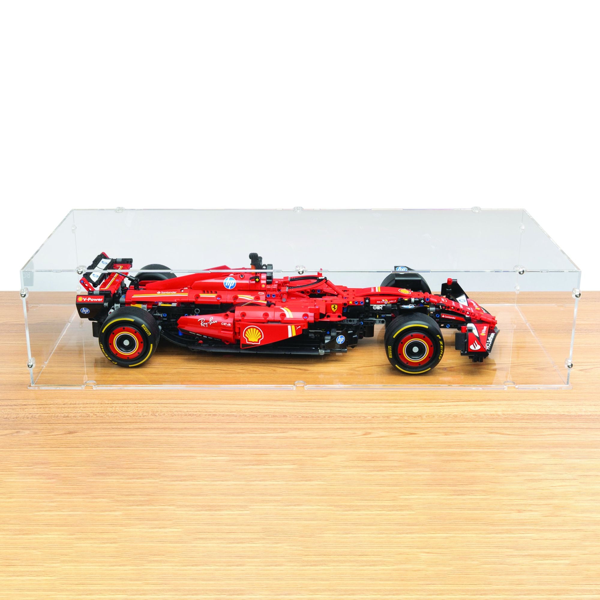 Acrylic Display Case for LEGO Ferrari SF-24 F1 Car | iDisplayit