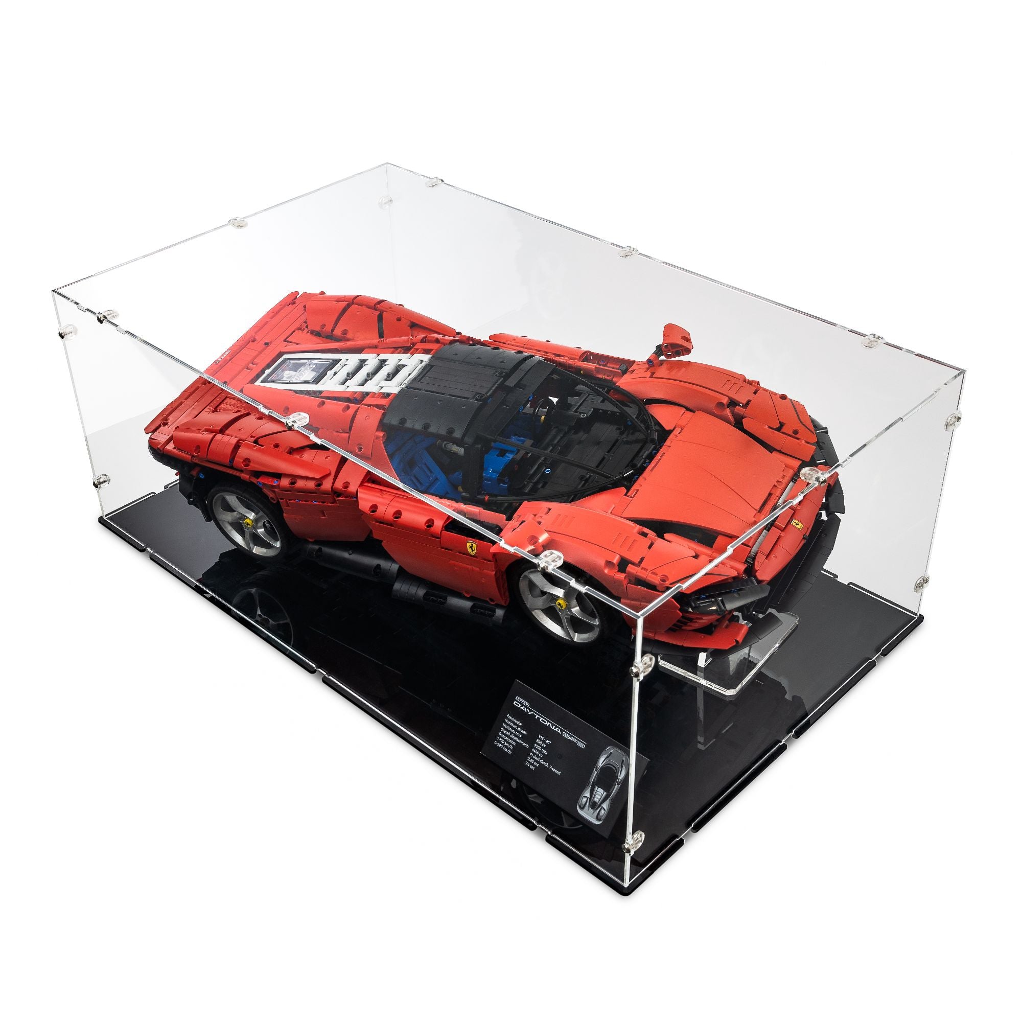 XL Display Case for LEGO Technic Ferrari Daytona SP3 | iDisplayit