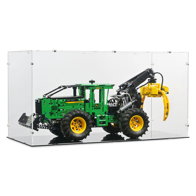 John Deere 948L-II Skidder Display Case for LEGO 42157