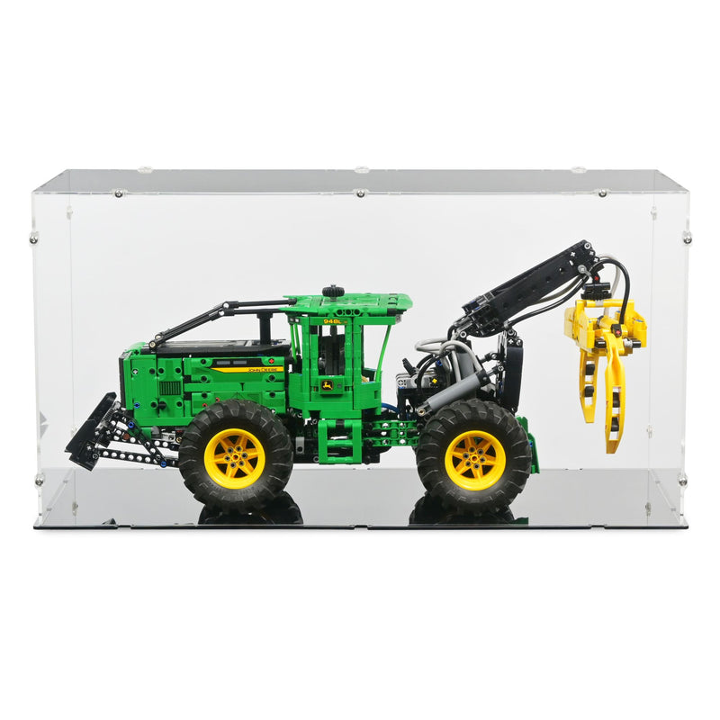 John Deere 948L-II Skidder Display Case for LEGO 42157