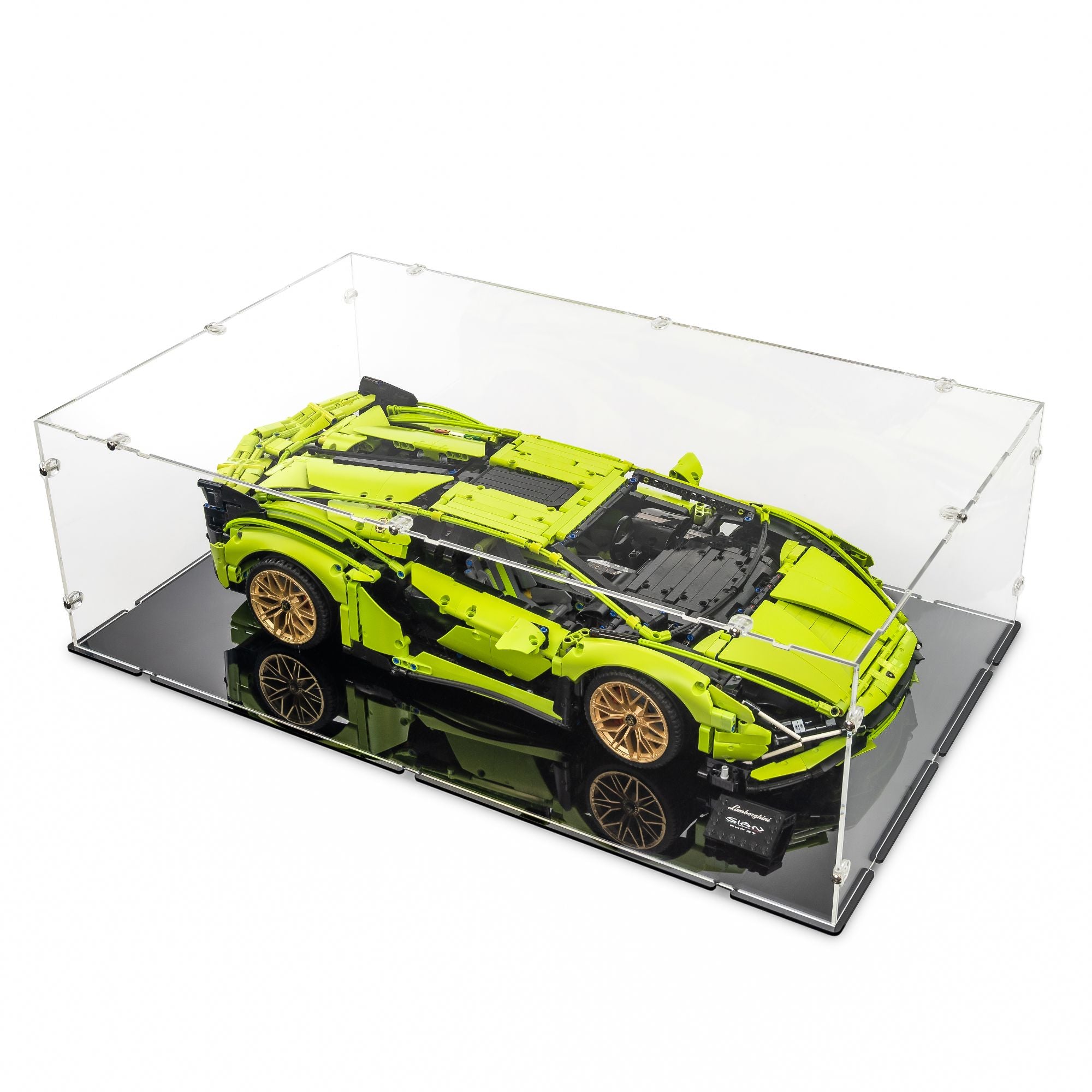 Acrylic Display Case for LEGO Technic Lamborghini | iDisplayit USA
