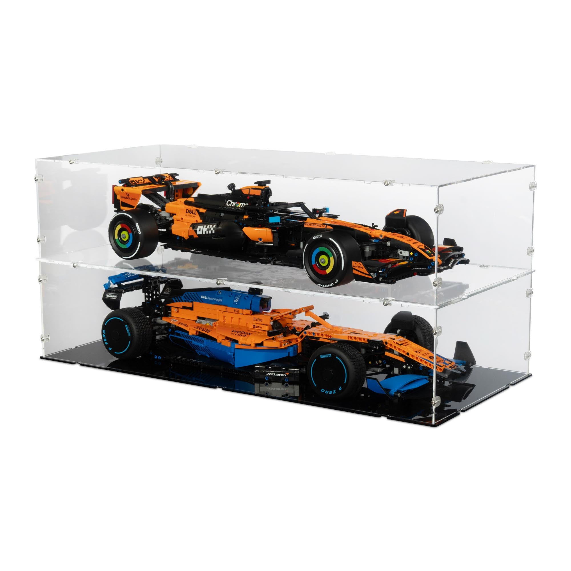 Spark McLaren 2021 Monaco GP LEDケース付き McLaren MCL39 F1 Car Display Case for LEGO 42228 | iDisplayit USA