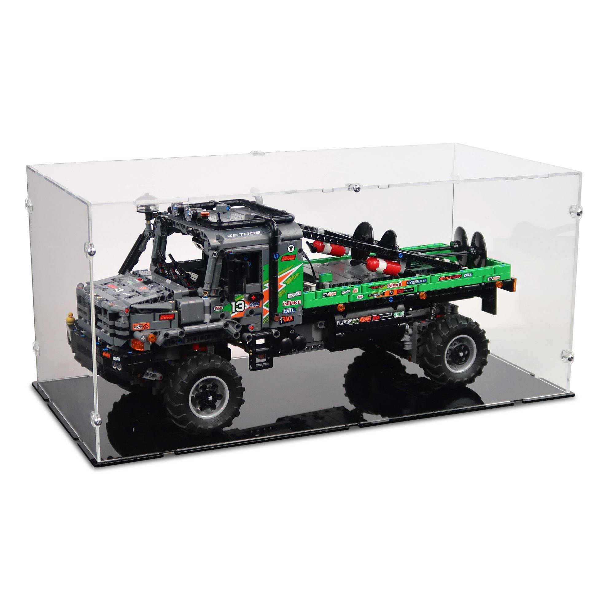Display Case for LEGO Technic 4x4 Mercedes-Benz Zetros Trial Truck