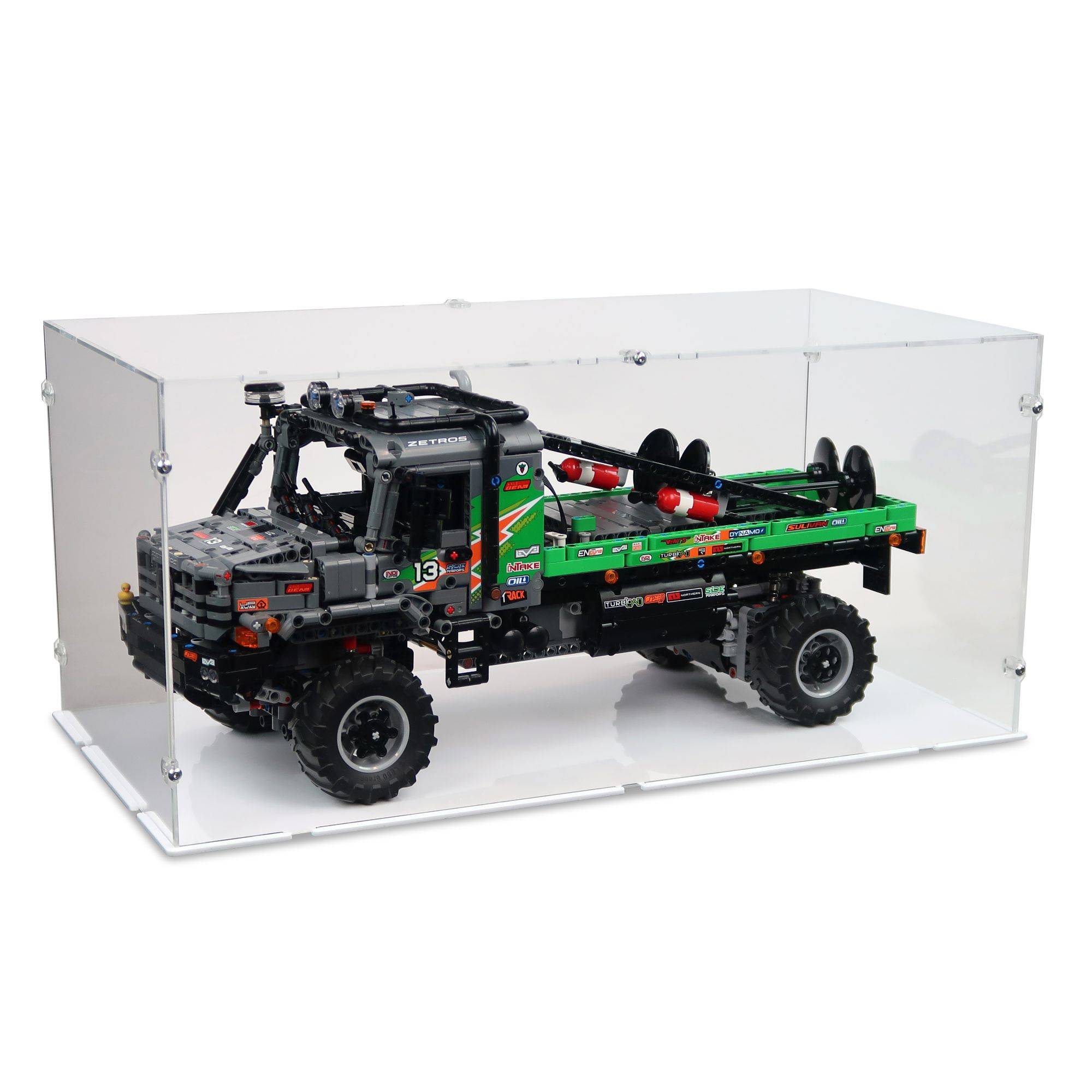 Display Case for LEGO Technic 4x4 Mercedes-Benz Zetros Trial Truck