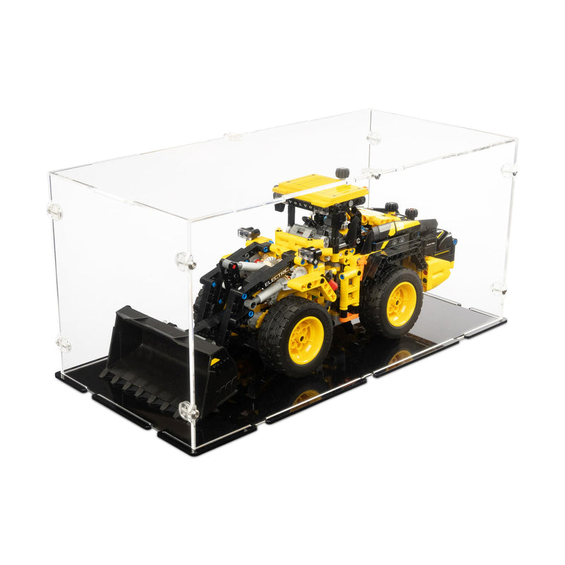 Volvo L120 Electric Wheel Loader Display Case for LEGO 42209