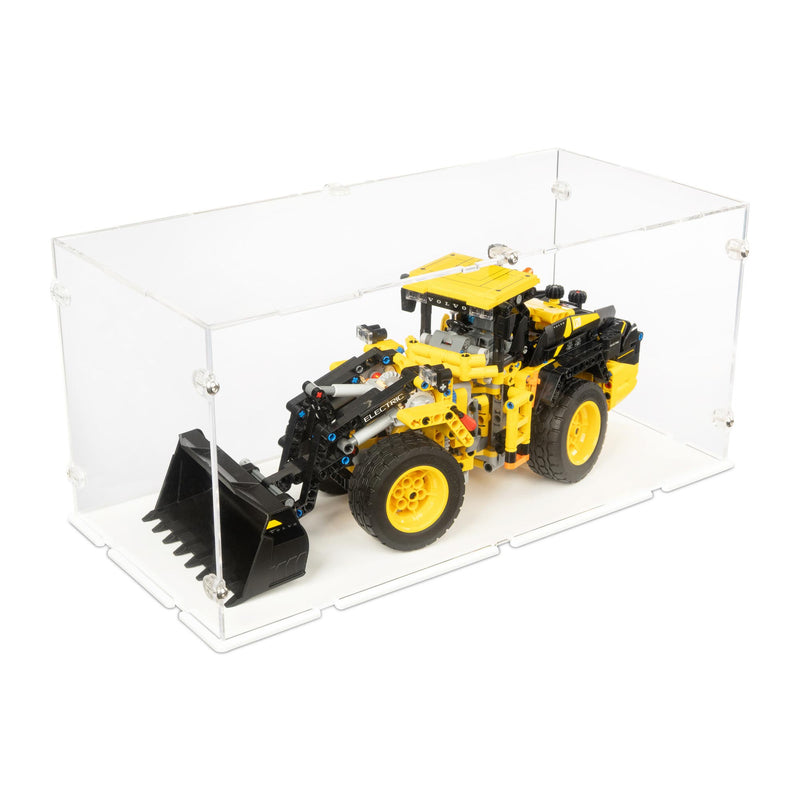 Volvo L120 Electric Wheel Loader Display Case for LEGO 42209