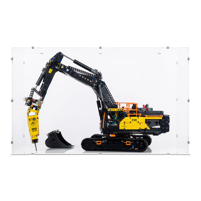 Volvo EC500 Hybrid Excavator Display Case for LEGO 42215