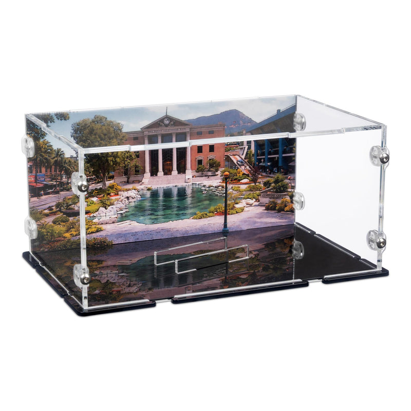Time Machine from Back to the Future Display Case for LEGO 77256