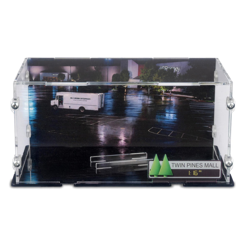 Time Machine from Back to the Future Display Case for LEGO 77256