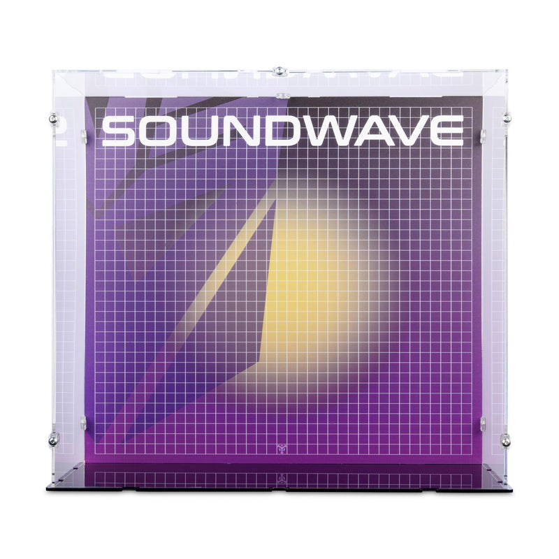 Transformers Soundwave Display Case for LEGO 10358