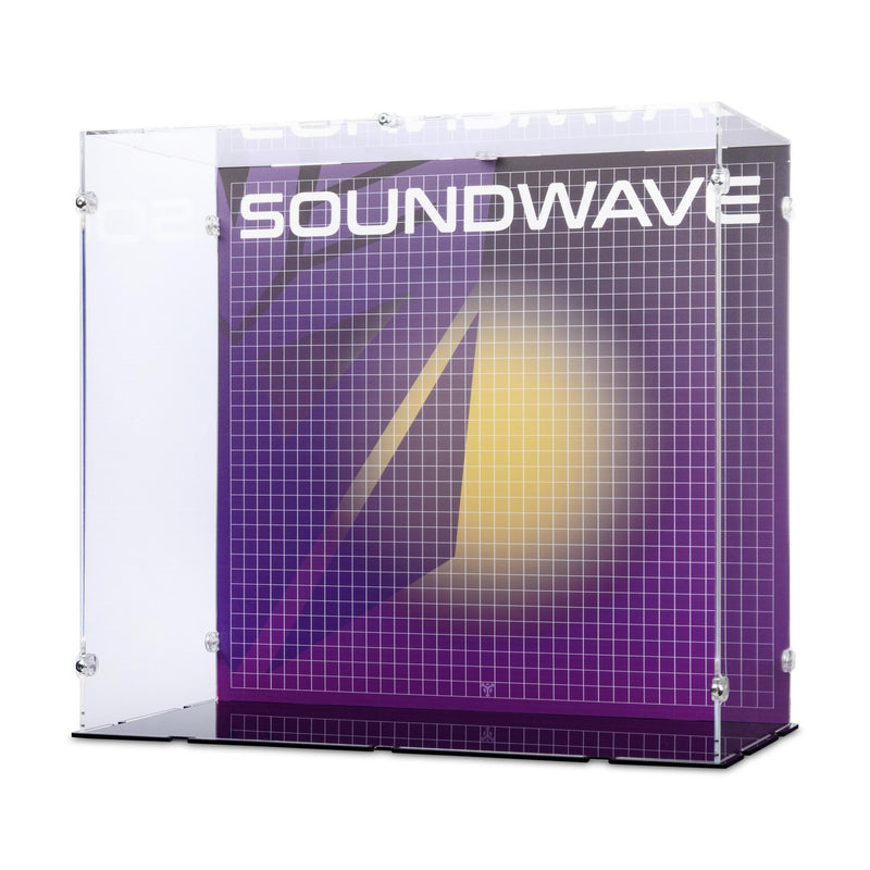 Transformers Soundwave Display Case for LEGO 10358