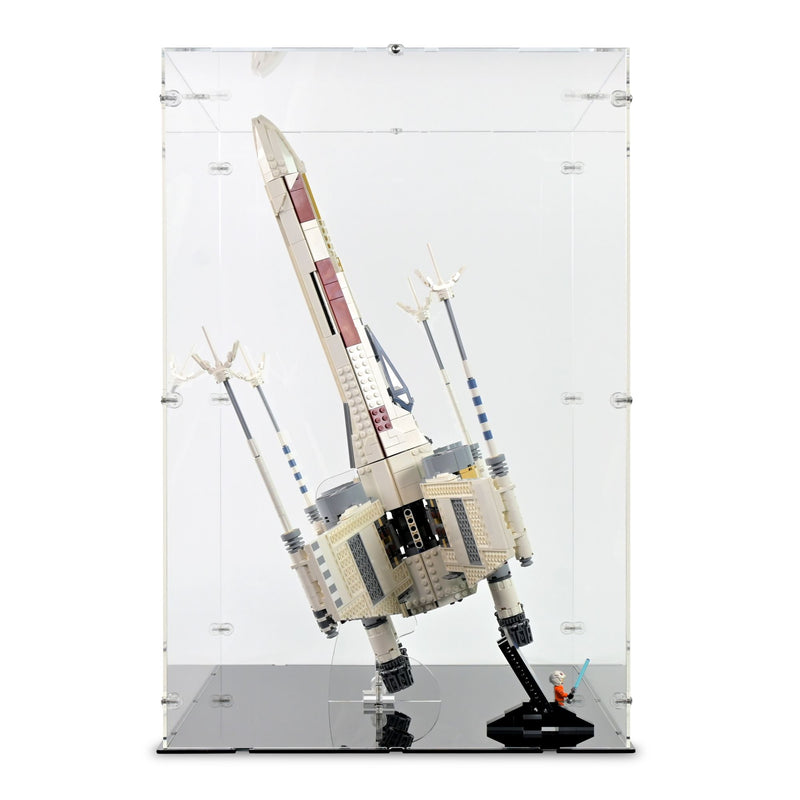 UCS X-Wing Starfighter Vertical Display Case & Stand for LEGO 75355