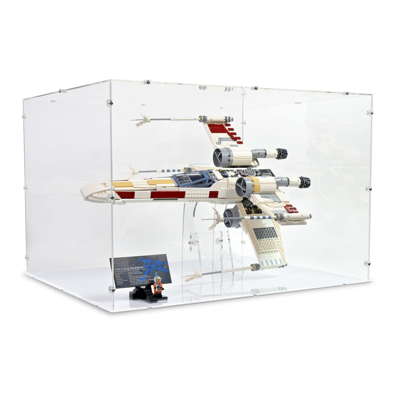 UCS X-Wing Starfighter Horizontal Display Case & Stand for LEGO 75355