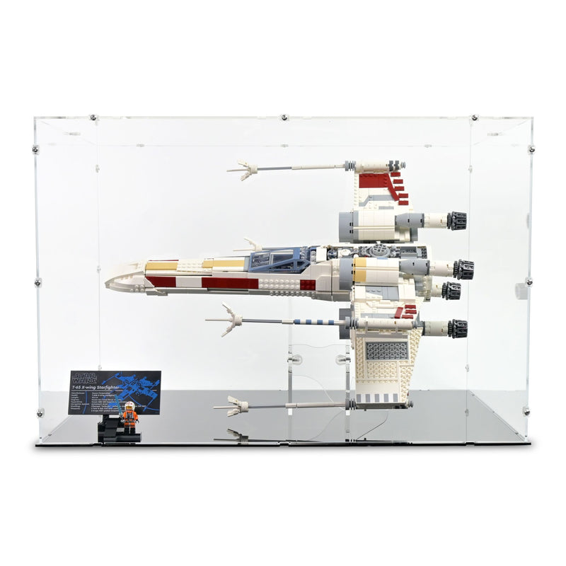 UCS X-Wing Starfighter Horizontal Display Case & Stand for LEGO 75355