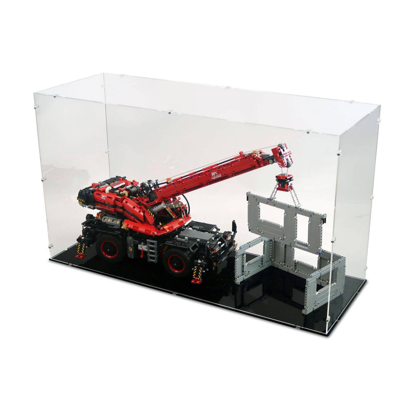 Rough Terrain Crane Display Case for LEGO 42082