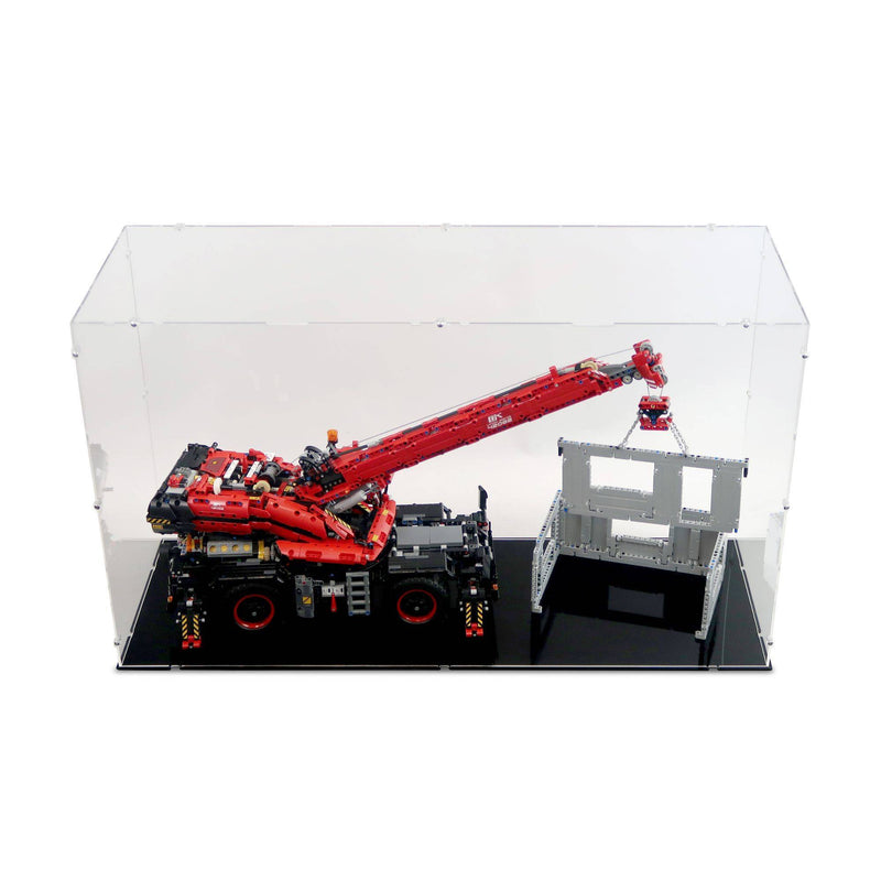 Rough Terrain Crane Display Case for LEGO 42082