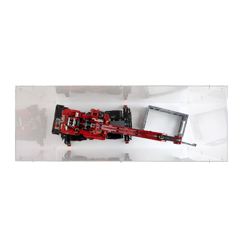 Rough Terrain Crane Display Case for LEGO 42082