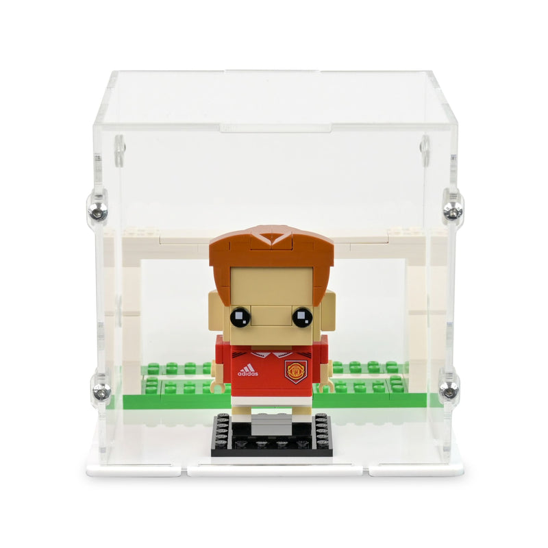 Manchester United BrickHeadz Display Case for LEGO 40541