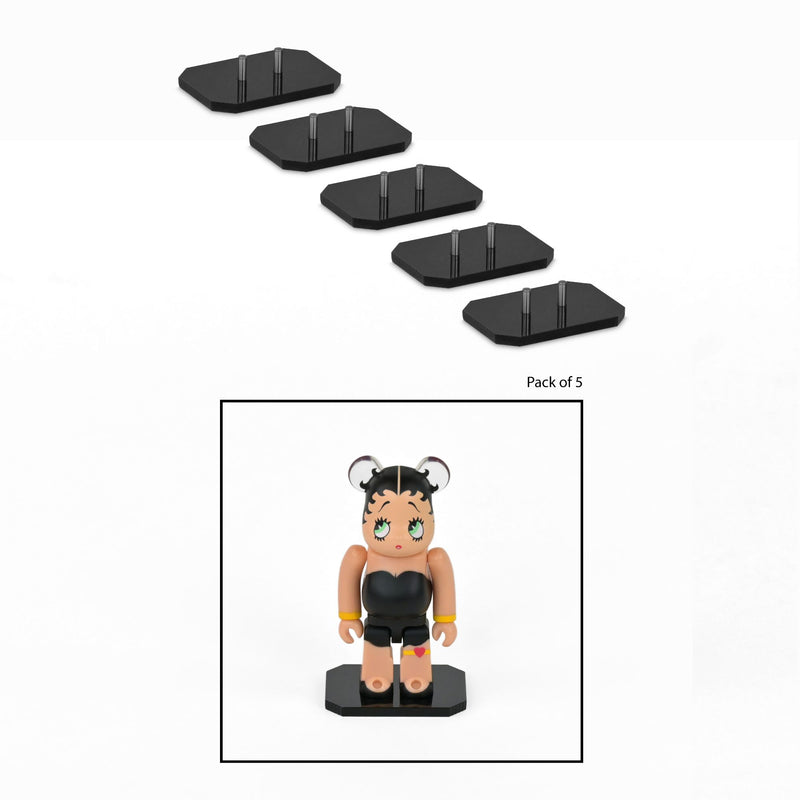 Display Plate for 1 Bearbrick 100% Figure (Pack of 5)