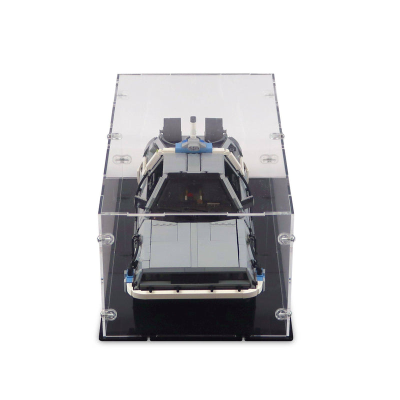 MOC DeLorean Time Machine Display Case