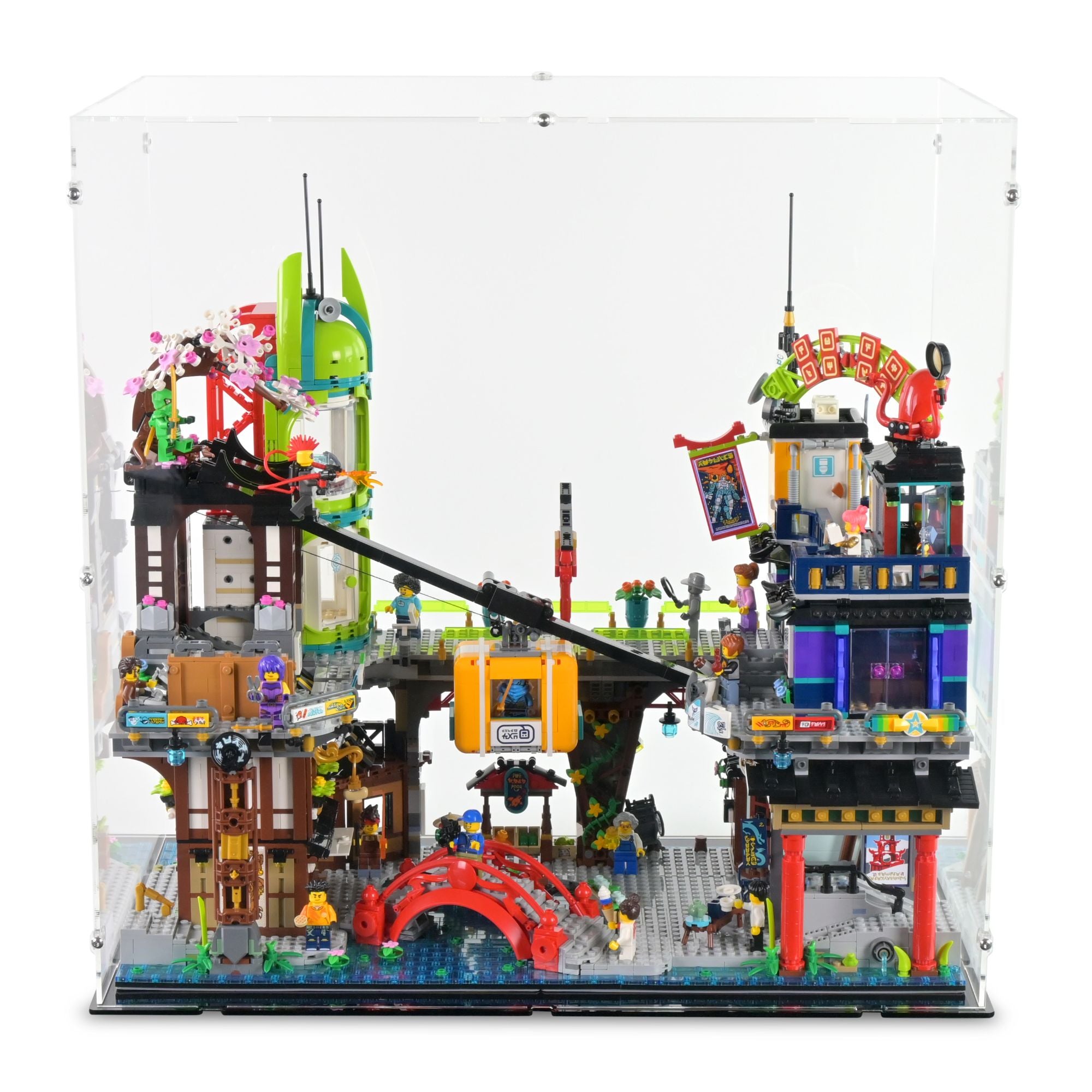 Display Case for LEGO Ninjago City Markets | iDisplayit